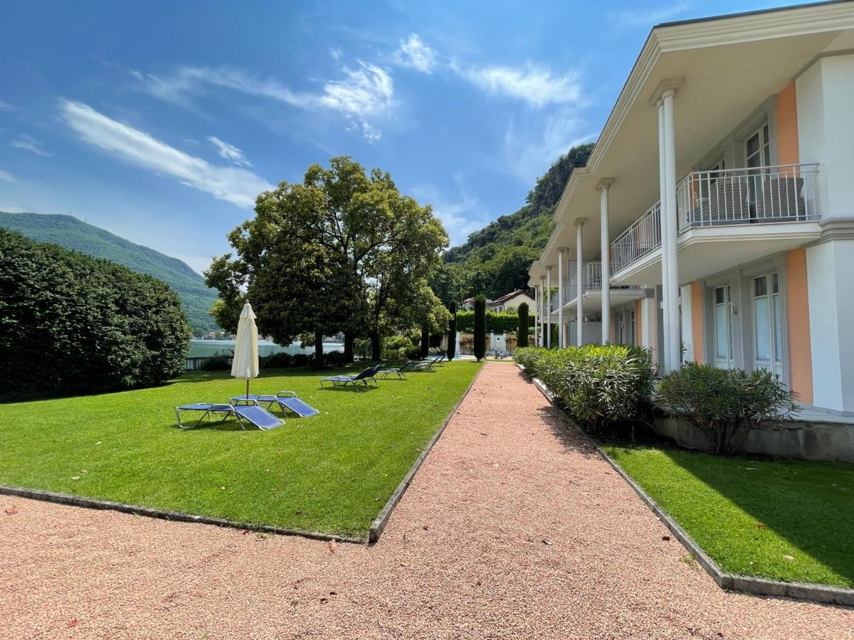 Ville Lago Lugano Porto Ceresio Dış mekan fotoğraf