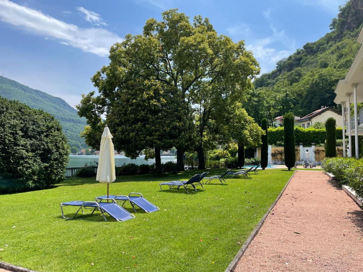 Ville Lago Lugano Porto Ceresio Dış mekan fotoğraf