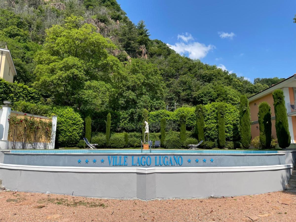 Ville Lago Lugano Porto Ceresio Dış mekan fotoğraf