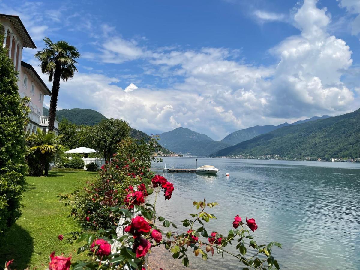 Ville Lago Lugano Porto Ceresio Dış mekan fotoğraf